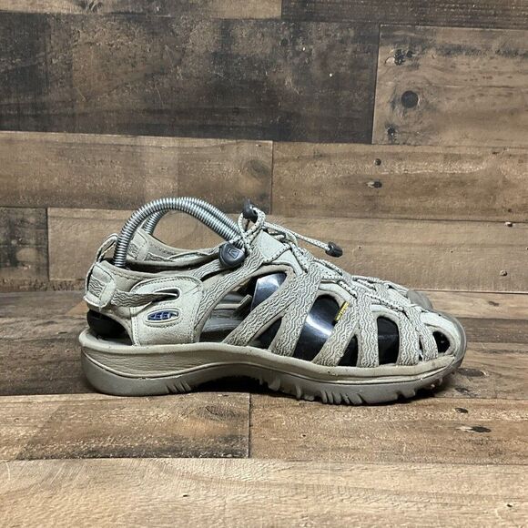 Keen Whisper Sandals Agate Grey Hiking Outdoor Shoes 1018226 Womens 9 US 39.5 EU - Picture 1 of 6